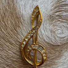 Load image into Gallery viewer, Treble Clef Brooch
