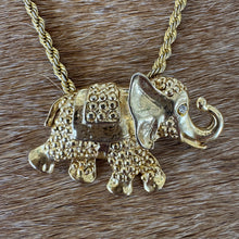 Load image into Gallery viewer, Elephant Brooch Necklace
