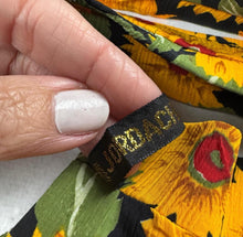 Load image into Gallery viewer, Vintage Silk Sunflower Tie
