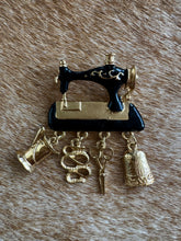 Load image into Gallery viewer, Sewing Machine Brooch
