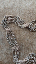 Load and play video in Gallery viewer, Y2K Beaded Skinny Scarf
