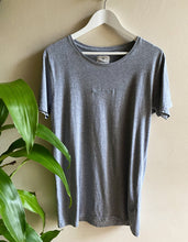 Load image into Gallery viewer, Grey Marle Opshopulence Tee (Centre Embroidery)
