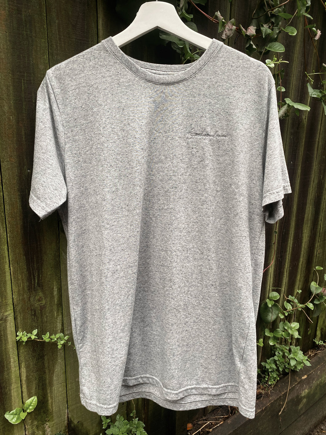 Grey Opshopulence Tee (Left Embroidery)