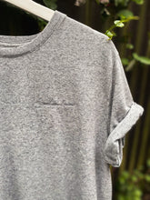 Load image into Gallery viewer, Grey Opshopulence Tee (Left Embroidery)
